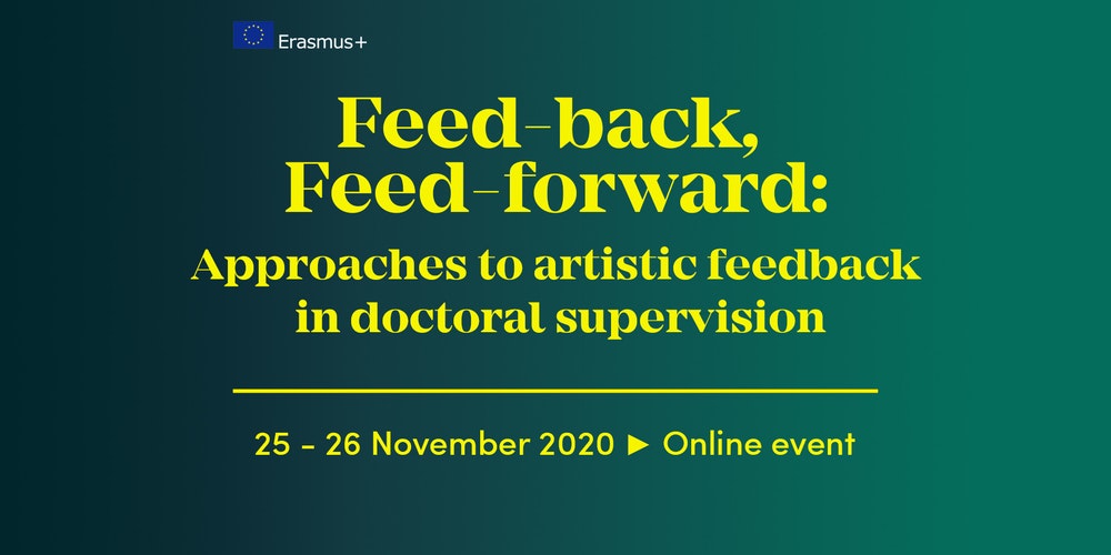Synne Tollerud Bull takes part in  'Feed-back, Feed-forward' Multiplier Seminar for Doctoral Supervisors in Artistic Research
